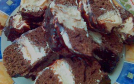 Krémes brownie Krémes brownie