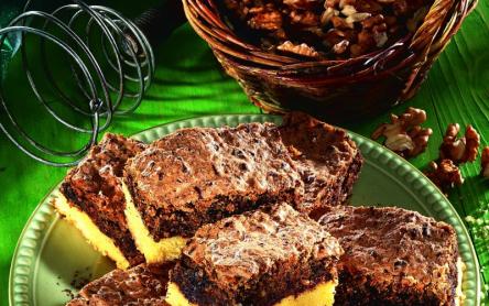 Diós csokihabos pite Diós csokihabos pite