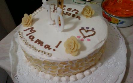 Oroszkrém torta Oroszkrém torta