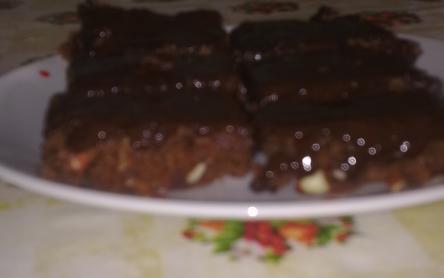 Brownie csokimázzal Brownie csokimázzal