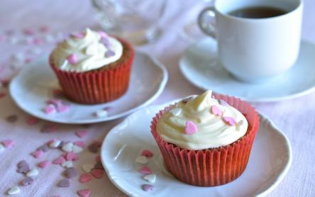 Málnás mandulakrémes muffin Málnás mandulakrémes muffin