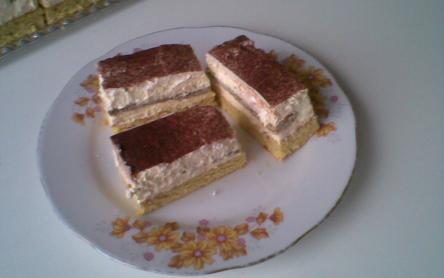 Tiramisu szelet Tiramisu szelet