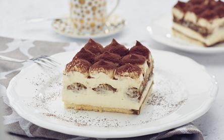 Tiramisu szelet Tiramisu szelet