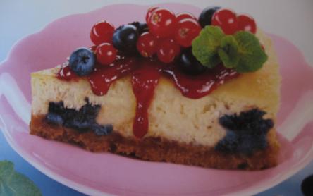 Áfonyás krémsajttorta Áfonyás krémsajttorta
