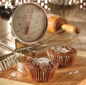 Málnás csokoládés muffin Málnás csokoládés muffin