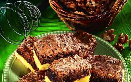 Diós csokihabos pite Diós csokihabos pite