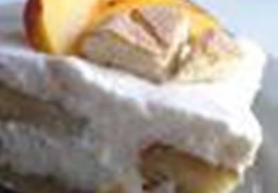 Őszibarackos tiramisu Őszibarackos tiramisu