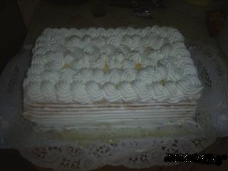 Oroszkrém torta Oroszkrém torta