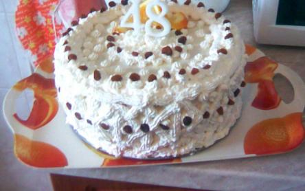 Oroszkrém torta Oroszkrém torta