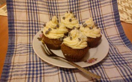 Csokis-kókuszos cupcake Csokis-kókuszos cupcake