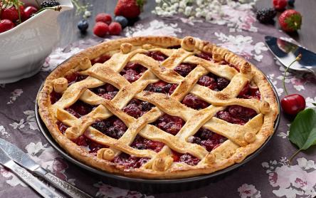Bogyós gyümölcsös rácsos pite Bogyós gyümölcsös rácsos pite