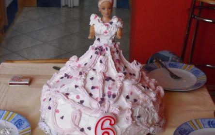 Szülinapi Barbi torta Szülinapi Barbi torta