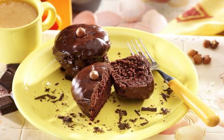 Mogyorókrémes, csokimázas muffin Mogyorókrémes, csokimázas muffin