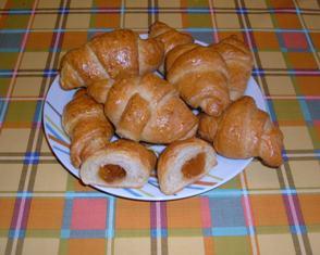 Lekváros croissant Lekváros croissant