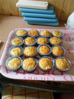 Marcipános muffin Marcipános muffin