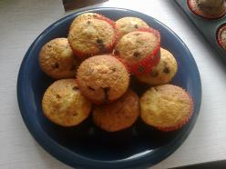 Mogyorókrémes muffin Mogyorókrémes muffin