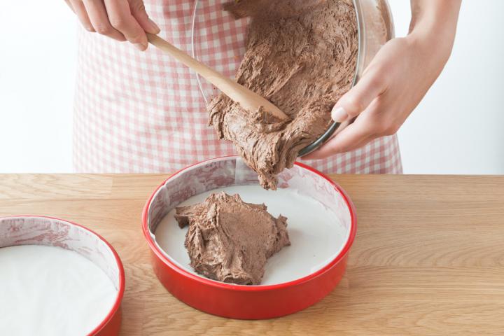 Mascarponés csokitorta elkészítés 5. lépés képe Mascarponés csokitorta elkészítés 5. lépés képe