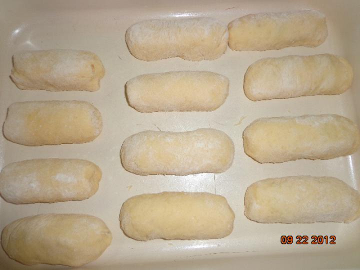 Sonkás „bukta” elkészítés 4. lépés képe Sonkás „bukta” elkészítés 4. lépés képe
