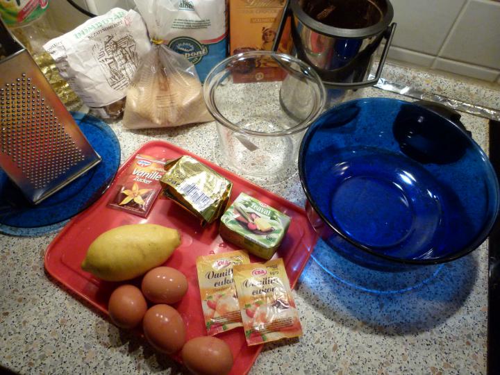 Csokoládétorta, ahogy Gergő szereti elkészítés 1. lépés képe Csokoládétorta, ahogy Gergő szereti elkészítés 1. lépés képe